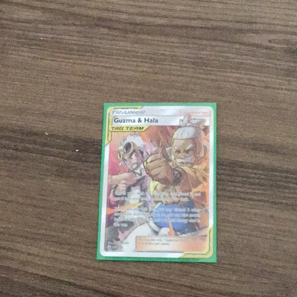 Guzma & Hala Trainer Card